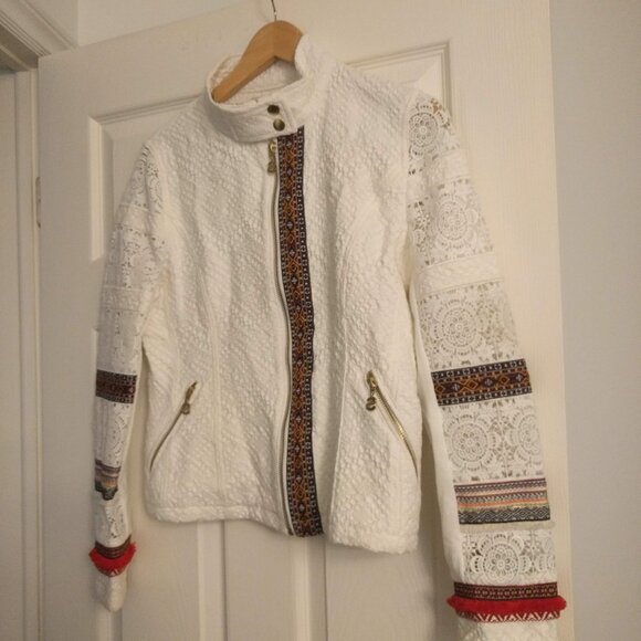 Gorgeous Desigual Whte Jacket CHAMALEON - Picture 9 of 12